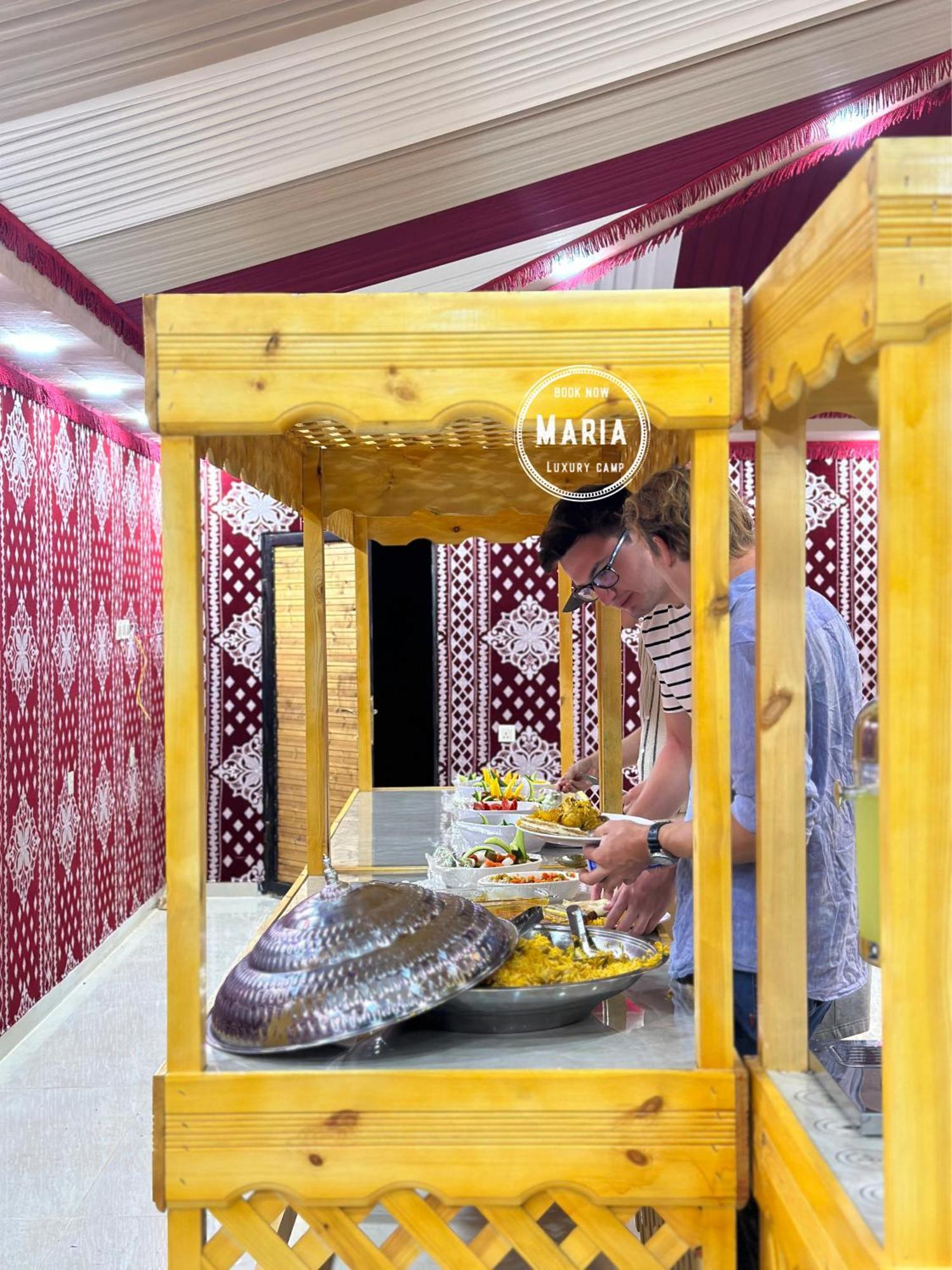 Rum Maria Luxury Camp & Bubble Rooms Wadi Rum Esterno foto